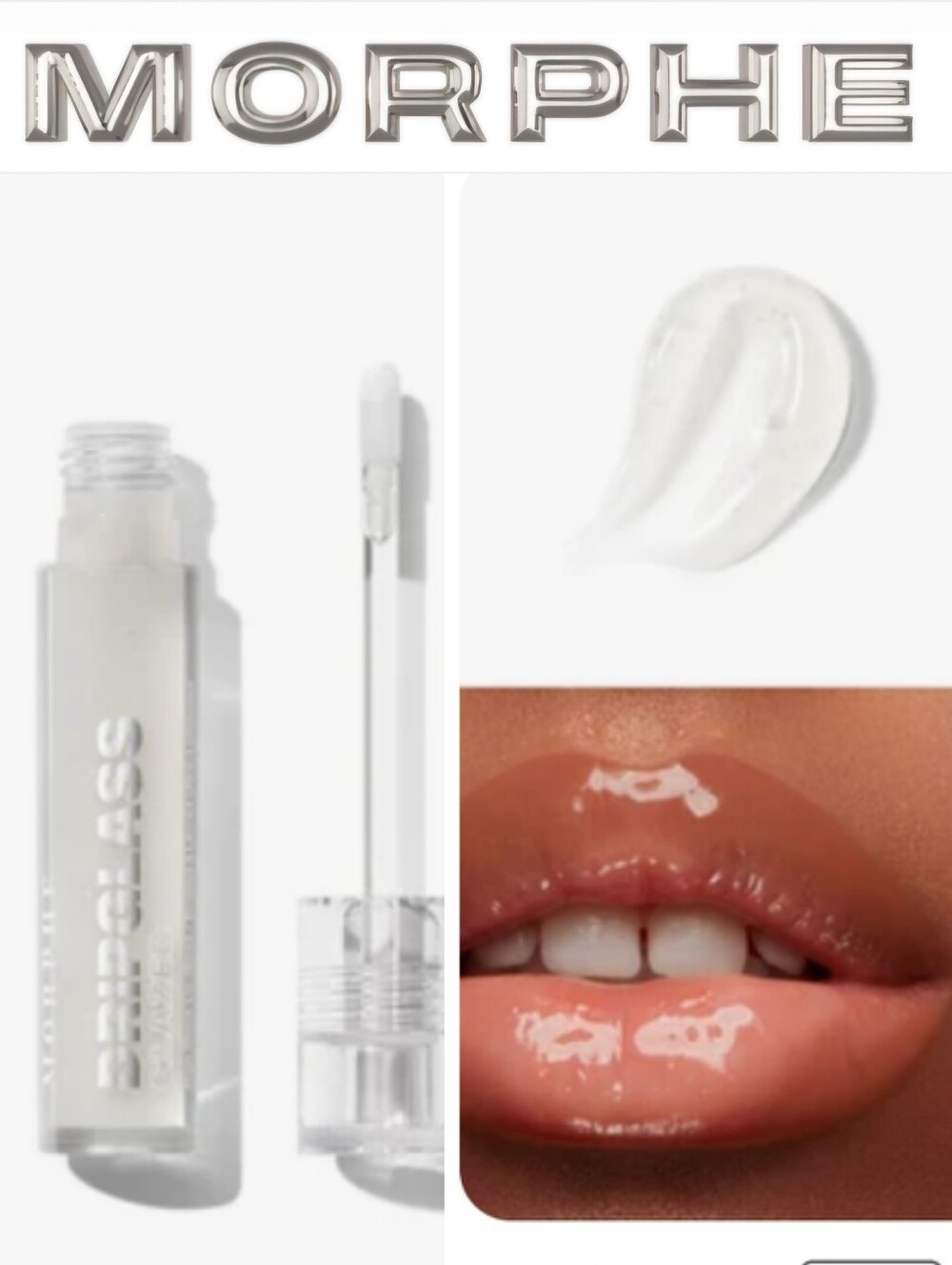 Morphe Dripglass Glazed High Shine Lip Gloss